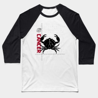 Cancer Zodiac symbol Baseball T-Shirt